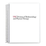 USC Trojans Division of Biokinesiology and Physical Therapy Spiral Notebook